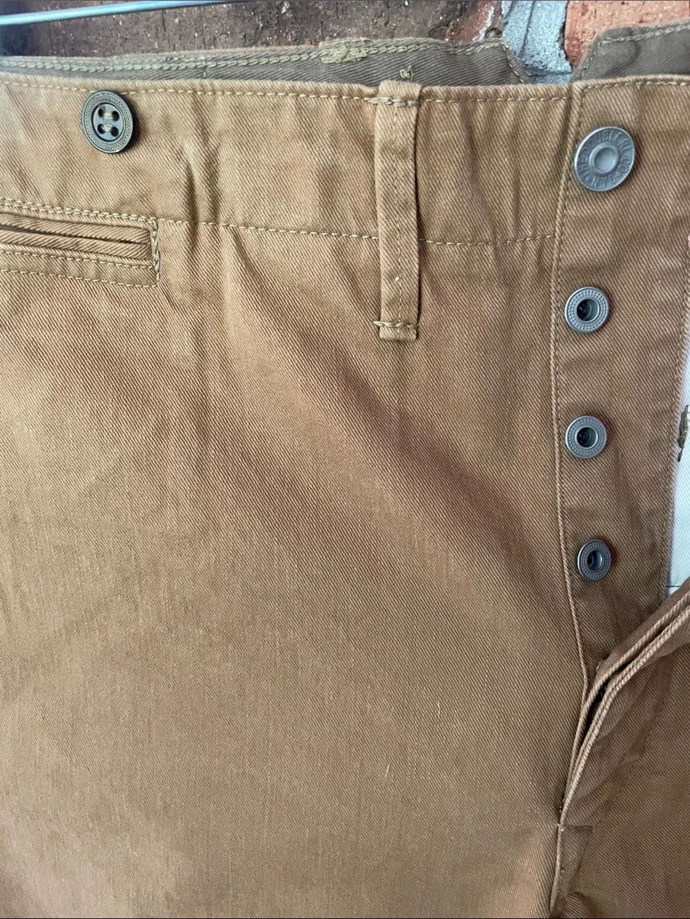 $395 RRL canvas Field pant - Picture 3 of 4